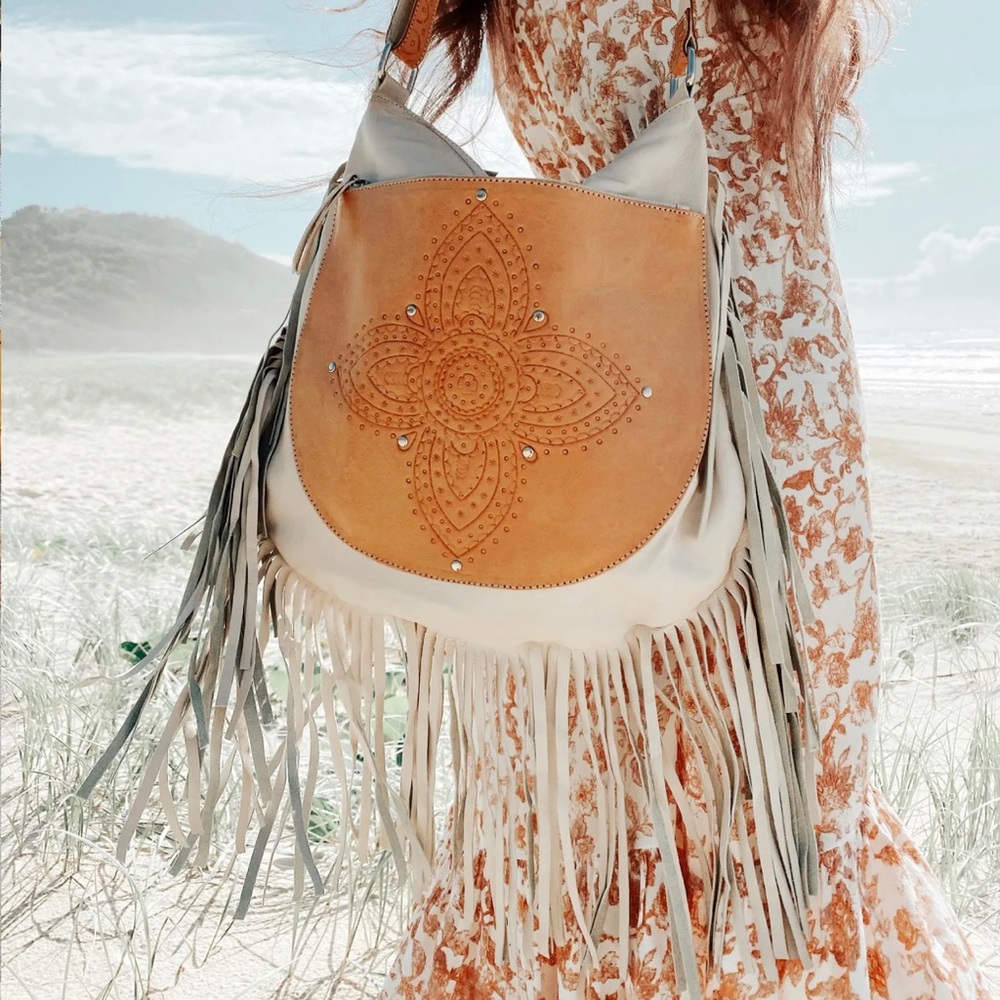 Mahiya Leather Sienna bag Cream